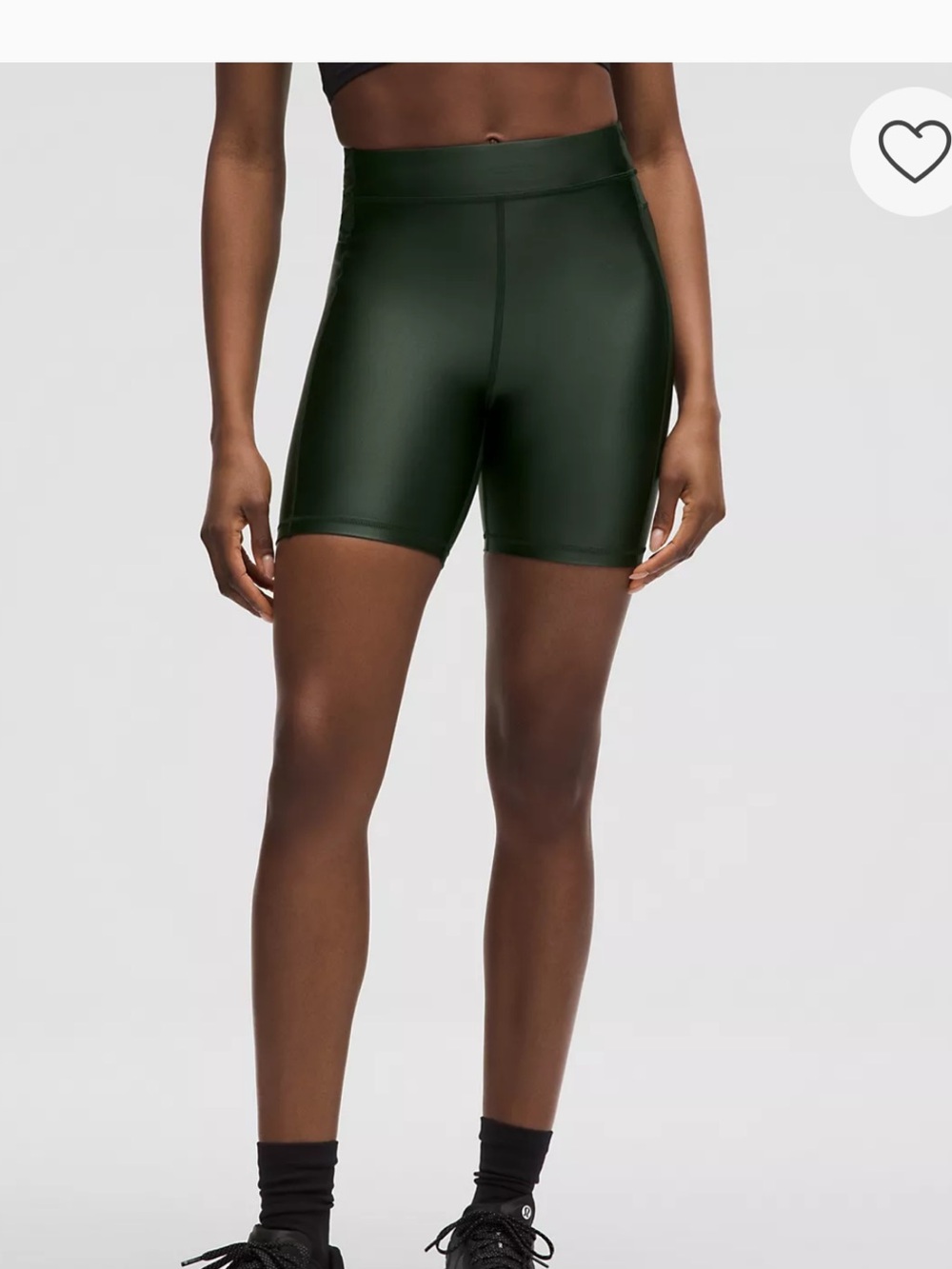Lululemon Women’s Satin Shine Athletic Bike Shorts